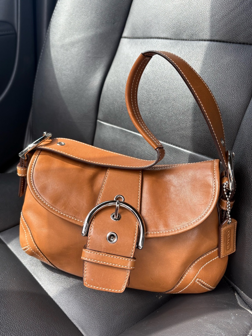 Coach Soho purse tan